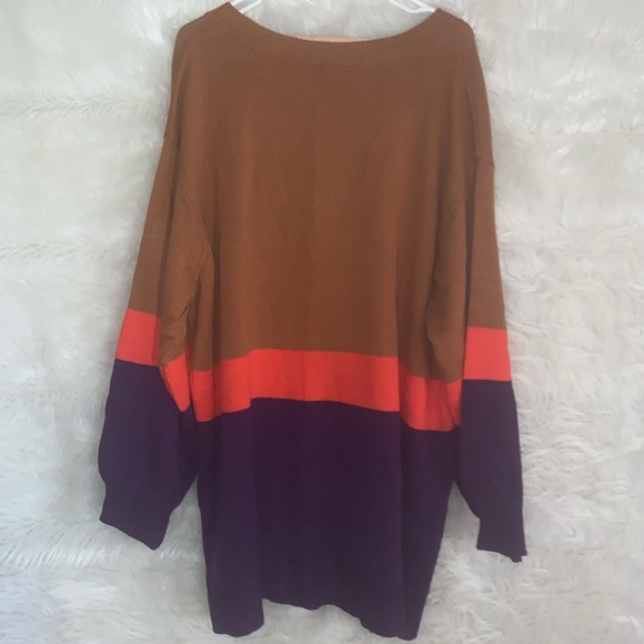 2 for $35 Lane Bryant Sweater Women’s Size 26 28 Lane Bryant Blouson-Sleeve Top - Picture 3 of 13